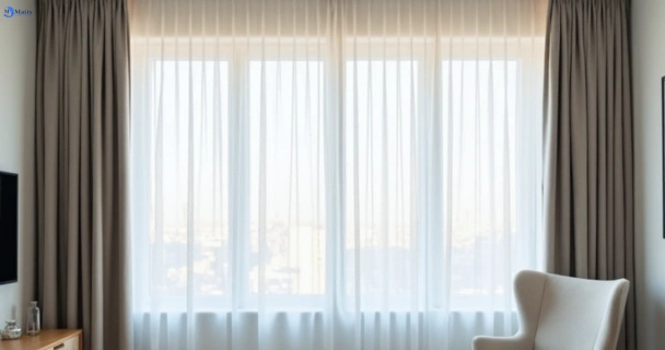 Freshly steam cleaned curtains in lilli-pilli-nsw QLD